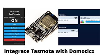 Integrate Tasmota with Domoticz [upl. by Bobseine]