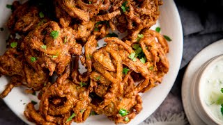 The secret to light and crispy Onion Bhajis [upl. by Feinberg373]