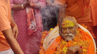 Swami NavinaNanda Ji Jal Samadhi  Rishikesh  Rishikeshwritings [upl. by Aifos982]