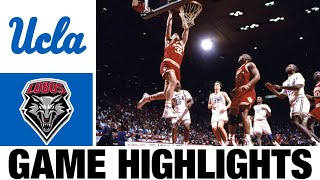 22 UCLA vs New Mexico Highlights  NCAA Mens Basketball  2024 College Basketball [upl. by Carbone]