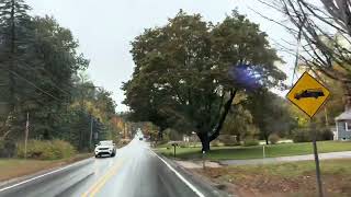 October 14 2024 A Foliage drive in New Hampshire [upl. by Vizzone]