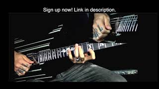 Synyster Gates Lesson in HD [upl. by Bray856]