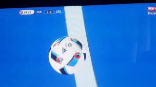 Turkey vs Croatia • Subasic Incredible Save • EURO 2016 [upl. by Rodd662]