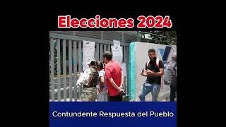 Asistencia Masiva en Elecciones Presidenciales 2024 [upl. by Lahcym]