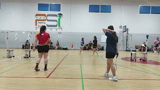 BSQ🏸 Gynnie Maryan vs Jia Kim [upl. by Ibmab]