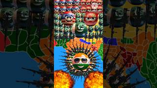 World 🌎 war india 🇮🇳 against to all countries 😭😞countryballs vairalshort trending TunMunTV3 [upl. by Nuriel238]