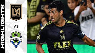 HIGHLIGHTS LAFC vs Seattle Sounders FC  July 29 2022 [upl. by Artina287]