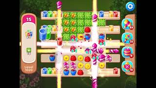 Manor Cafe Level 1020  🍰 Gameplay  Gamopolis [upl. by Hnaht]