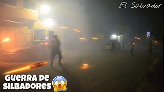 Guerra de Silbadores💥Colonia VS Barrio👊llegó la policíaEl Salvador🇸🇻 [upl. by Nickelsen]