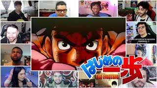 Hajime no Ippo Opening 1  5  Reaction Mashup [upl. by Geithner705]