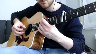 【 想い出 は 遠く の 日々 】 5cm per second  OST Acoustic Fingerstyle Cover [upl. by Austreng]