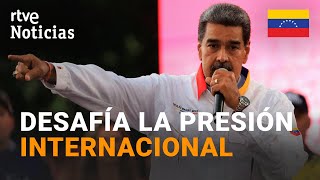 VENEZUELA La UE no reconocerá los RESULTADOS sin las ACTAS y MADURO arremete contra el BLOQUE RTVE [upl. by Marylinda492]