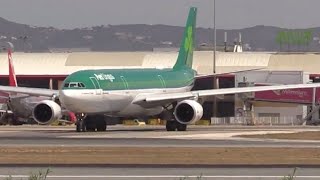 ✈ Aer Lingus A330300 Takeoff  Faro [upl. by Ztnarf138]