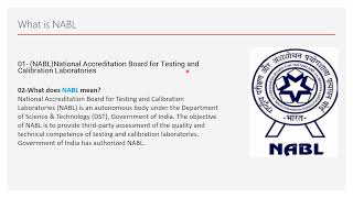 What is NABL Benefits of NABL accreditation amp its process [upl. by Atinaj601]