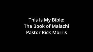 quotThe Book of Malachiquot  This Is My Bible Ch 4 Lifesavers [upl. by Trant]