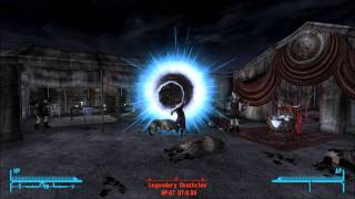 Fallout New Vegas Legendary Deathclaw in Caesars Tent [upl. by Annahsal651]