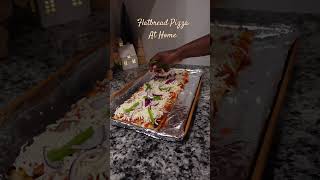 Flatbread Pizza 4u homemadepizza traderjoes flatbreadrecipe pizzarecipe cooking quickrecipe [upl. by Tteirrah]