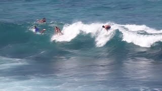 HAWAII Surfing Maui North Shore Hookipa 冬のマウイ・サーフィン HD [upl. by Lejeune]