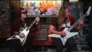 Children of Bodom Blooddrunk Lesson Guitar world Feb 09 Part 1 of 2 [upl. by Enirak]