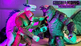 Godzilla amp Kong vs Skar King amp Shimo Stop Motion [upl. by Norabel980]