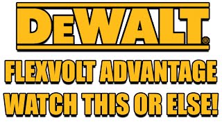 DEWALT FLEXVOLT ADVANTAGE DCD999 More Power or Naming HOAX [upl. by Hiett422]