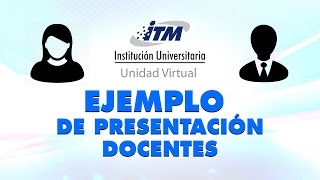 Ejemplo de presentación para los Docentes [upl. by Strephon]