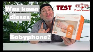 ✅Babyphone mit Kamera enntuzk Video Baby Phone Monitor Camera mit Gegensprechfunktion Test deutsch [upl. by Fanchette46]