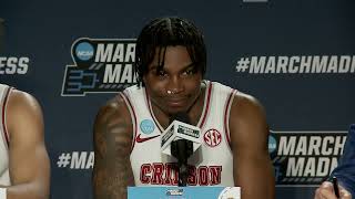 Alabama Basketball Postgame Press Conference  NCAA Tournament Round 1 [upl. by Flynn]