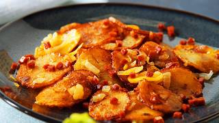 Quick amp Easy PanFried Potatoes With Bacon – Save Time amp Stop Parboiling Your Potatoes [upl. by Garrity784]