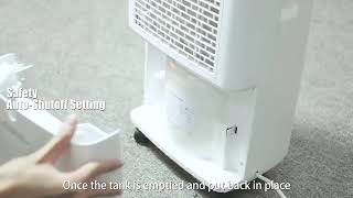 161D Home Dehumidifier 30 Pint [upl. by Namdor]