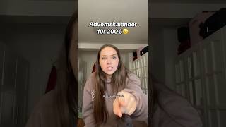 Keine NORMALEN ADVENTSKALENDER💀🥲 shortvideo comedy funny adventskalender traurig teuer [upl. by Anitselec]