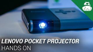 Lenovo Pocket Projector Hands On [upl. by Camella]