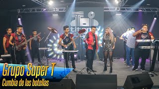 Grupo Super T  Cumbia de las Botellas Titanio TV [upl. by Anelec]