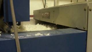 FIBER DRYER WITH OPENER  CONVEYOR  FEEDER [upl. by Odericus]