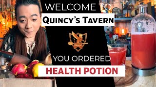 QUINCYS TAVERN HEALTH POTION DRINK quincystavern [upl. by Marybeth715]