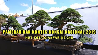 Pameran Dan Kontes Bonsai Nasional 2019 GianyarBali Part 1 [upl. by Sillig]