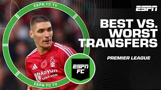 BEST amp WORST transfers in the Premier League 🗣️  ESPN FC [upl. by Braswell]