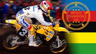 Stefan Everts 125 cc  1991 Motocross World Championships [upl. by Rodriguez953]