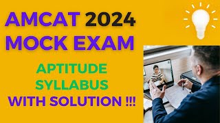 amcat test 2024  aptitude section [upl. by Reifinnej]