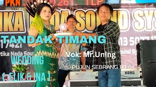 TANDAK TIMANG  ELIK amp INA  PUJUN SEBRANG RT04 Vok  MrUning [upl. by Nylesaj]