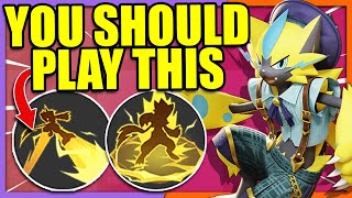 Most Underrated SPEEDSTER BUILD Spark  Discharge ZERAORA  Pokemon Unite [upl. by Akimat]