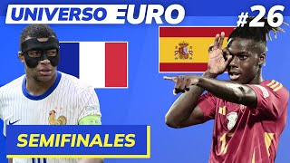 EUROCOPA 2024  ESPAÑA vs FRANCIA arrancan las semifinales en directo  UNIVERSO EURO [upl. by Gorton]