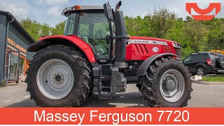 Tractor secondhand Massey Ferguson 7720 SEFD6 [upl. by Acinom391]