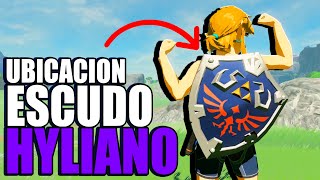 Secretos y Trucos de Zelda Breath of the Wild 21  Como conseguir el ESCUDO HYLIANO Ubicación [upl. by Assirol]