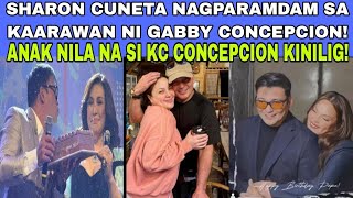 🛑SHARON CUNETA AT KC CONCEPION NAGPARAMDAM SA KAARAWAN NI GABBY CONCEPCION‼️ [upl. by Love]