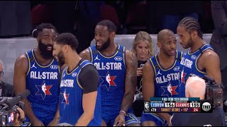 2020 NBA AllStar Game  Final Minutes of Game [upl. by Kenelm]