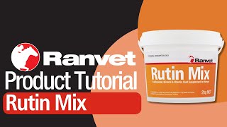 Rutin Mix  Product Tutorial [upl. by Enaoj]