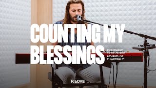 Seph Schlueter  Counting My Blessings  Exclusive KLOVE Performance [upl. by Bellis]