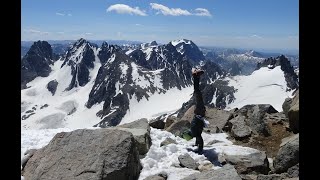 Gannett Peak via the Glacier Trail  July 2020  Second Attempt [upl. by Tavy]