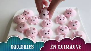 🍥 RECETTE GUIMAUVE MAISON FACILE 🍥 Comment faire des Marshmallows en forme de petits Oursons Kawaii [upl. by Adyaj]